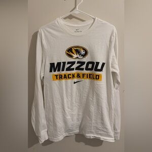 Nike long sleeve Mizzou shirt